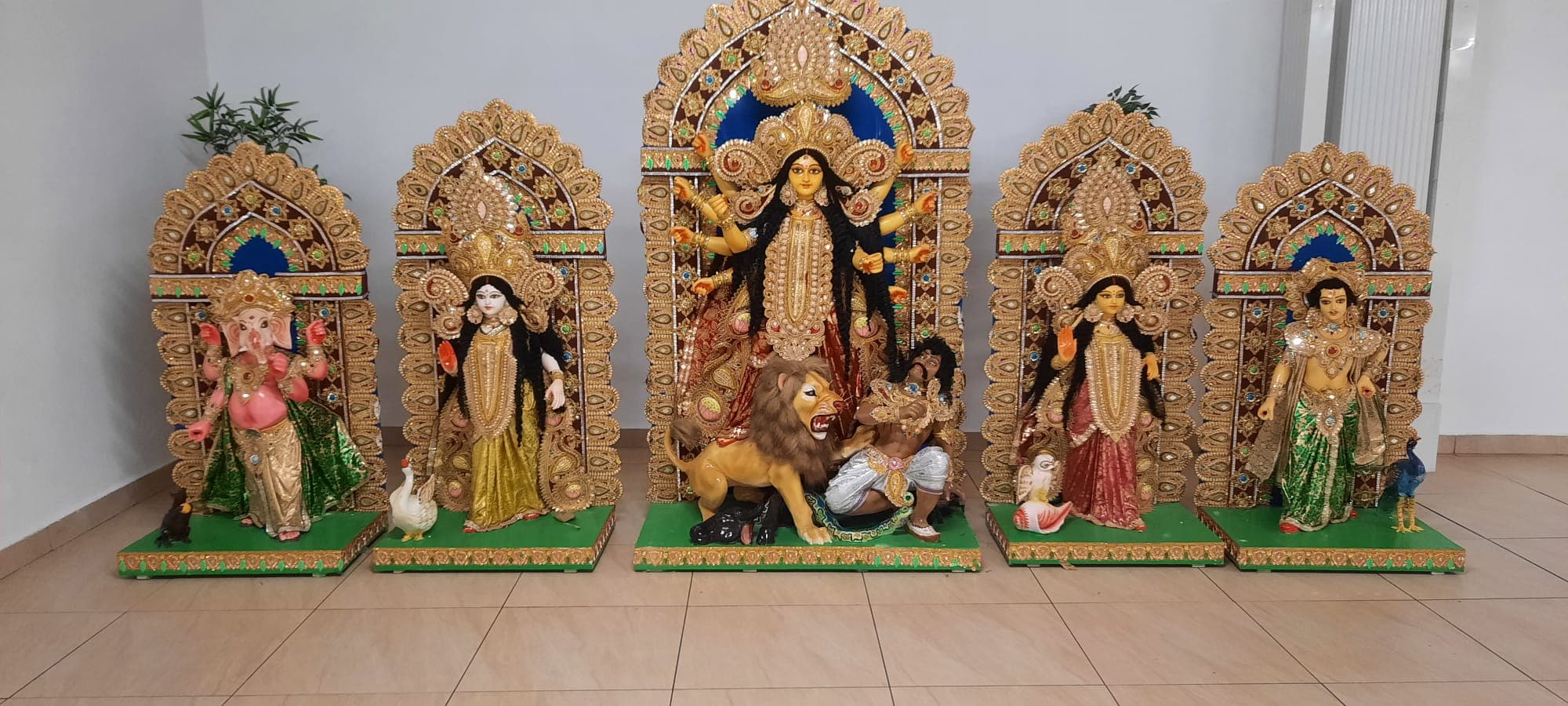 The Durga idol, 2022