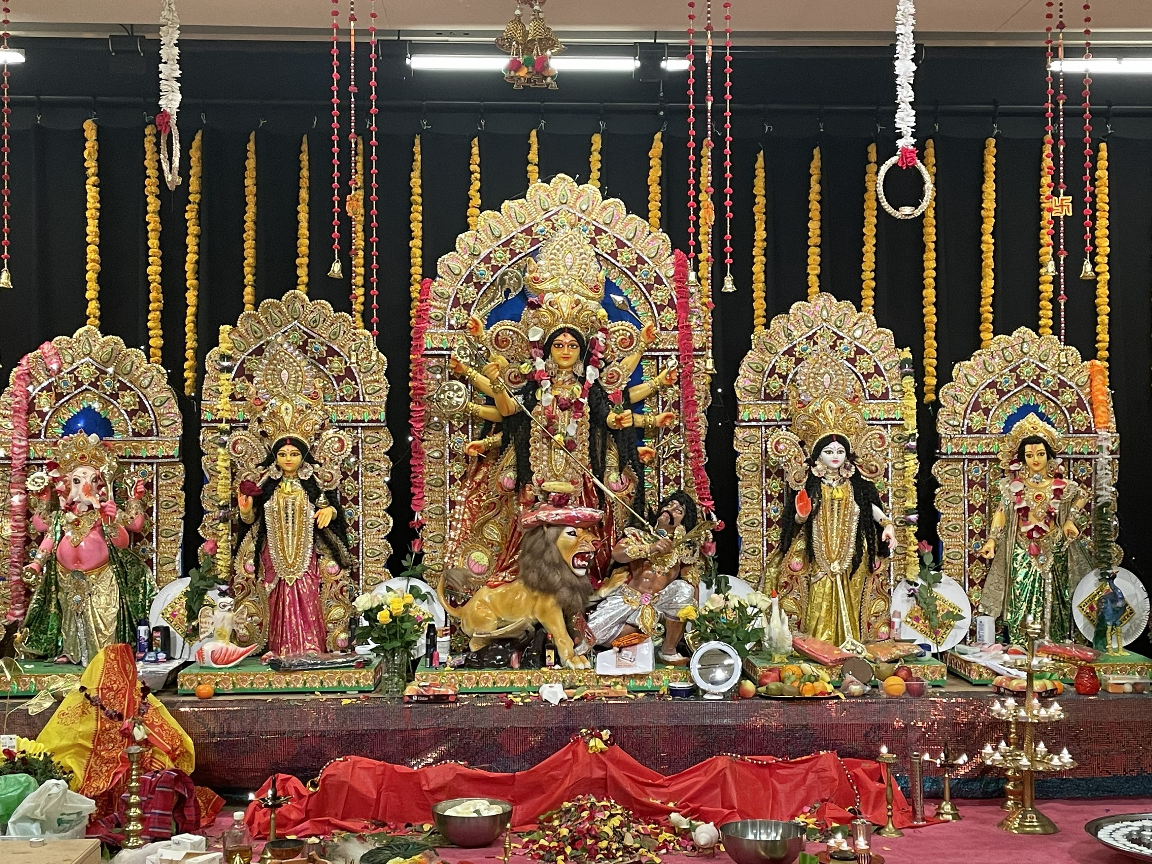 The Durga idol, 2023