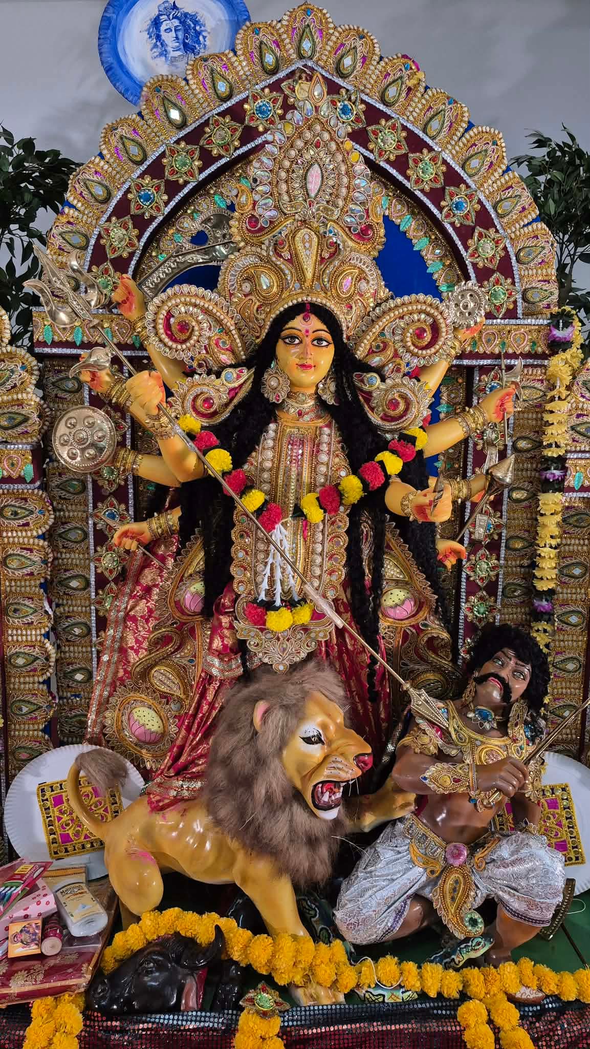 The Durga idol, 2025